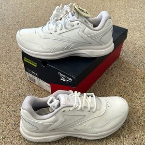 Reebok white sneakers